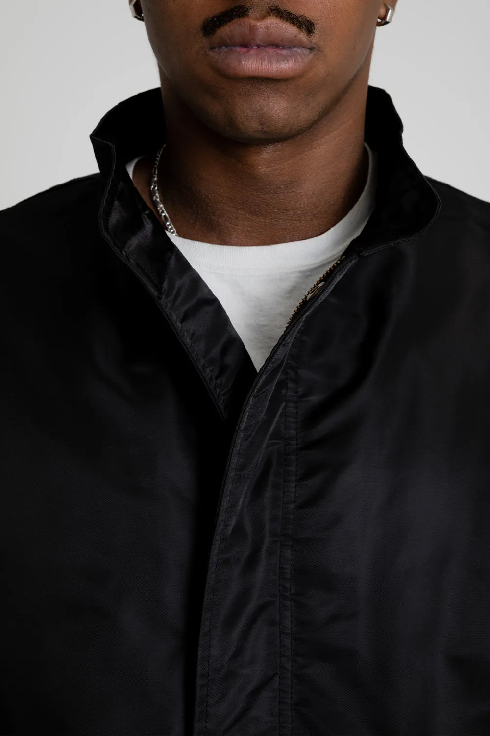 Heavy Nylon M65 Fishtail Parka - Black