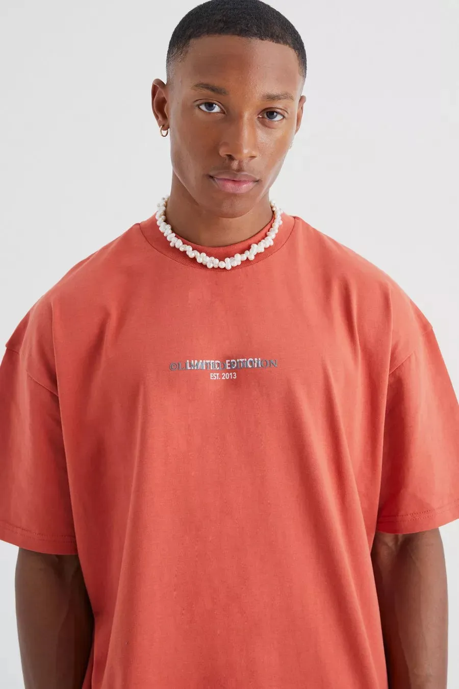 HEAVYWEIGHT OVERSIZED T-SHIRT - RED