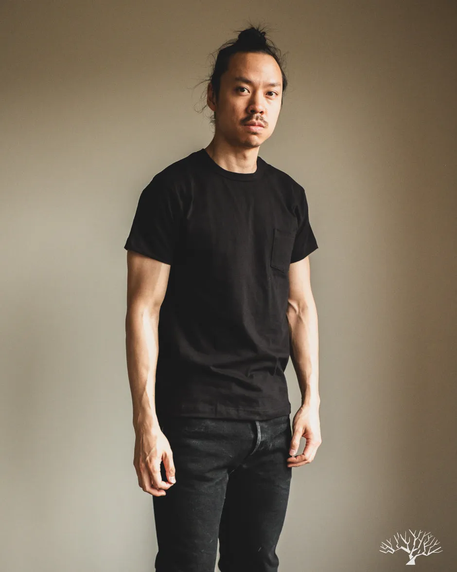 Heavyweight Pocket Tee - Black