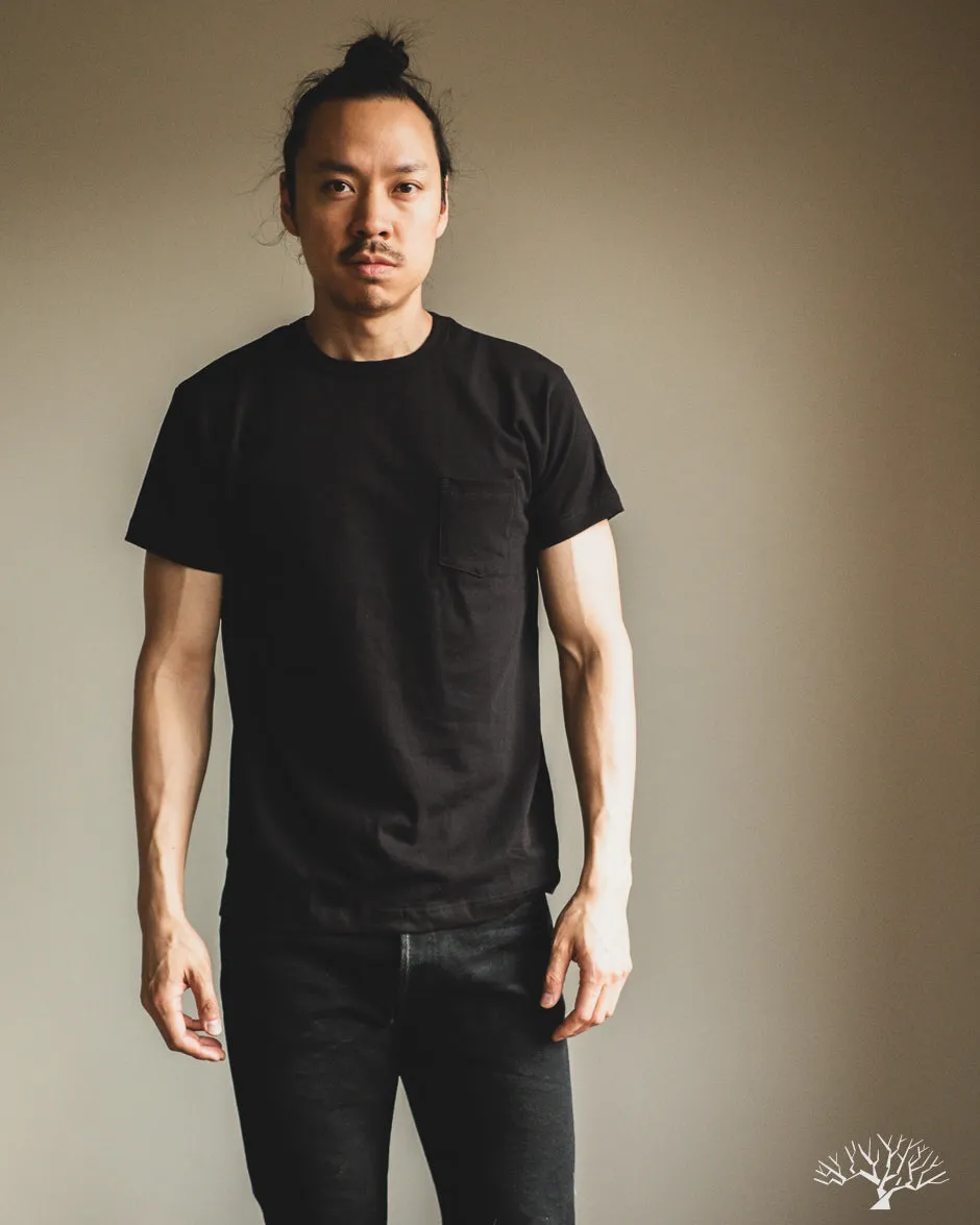 Heavyweight Pocket Tee - Black