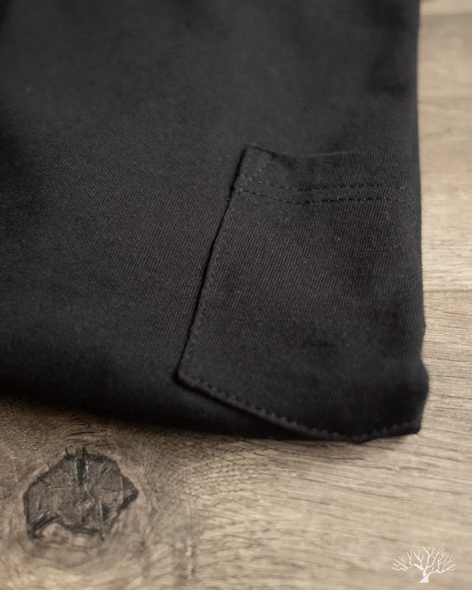 Heavyweight Pocket Tee - Black