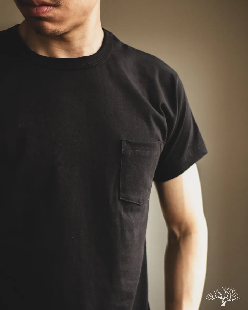 Heavyweight Pocket Tee - Black