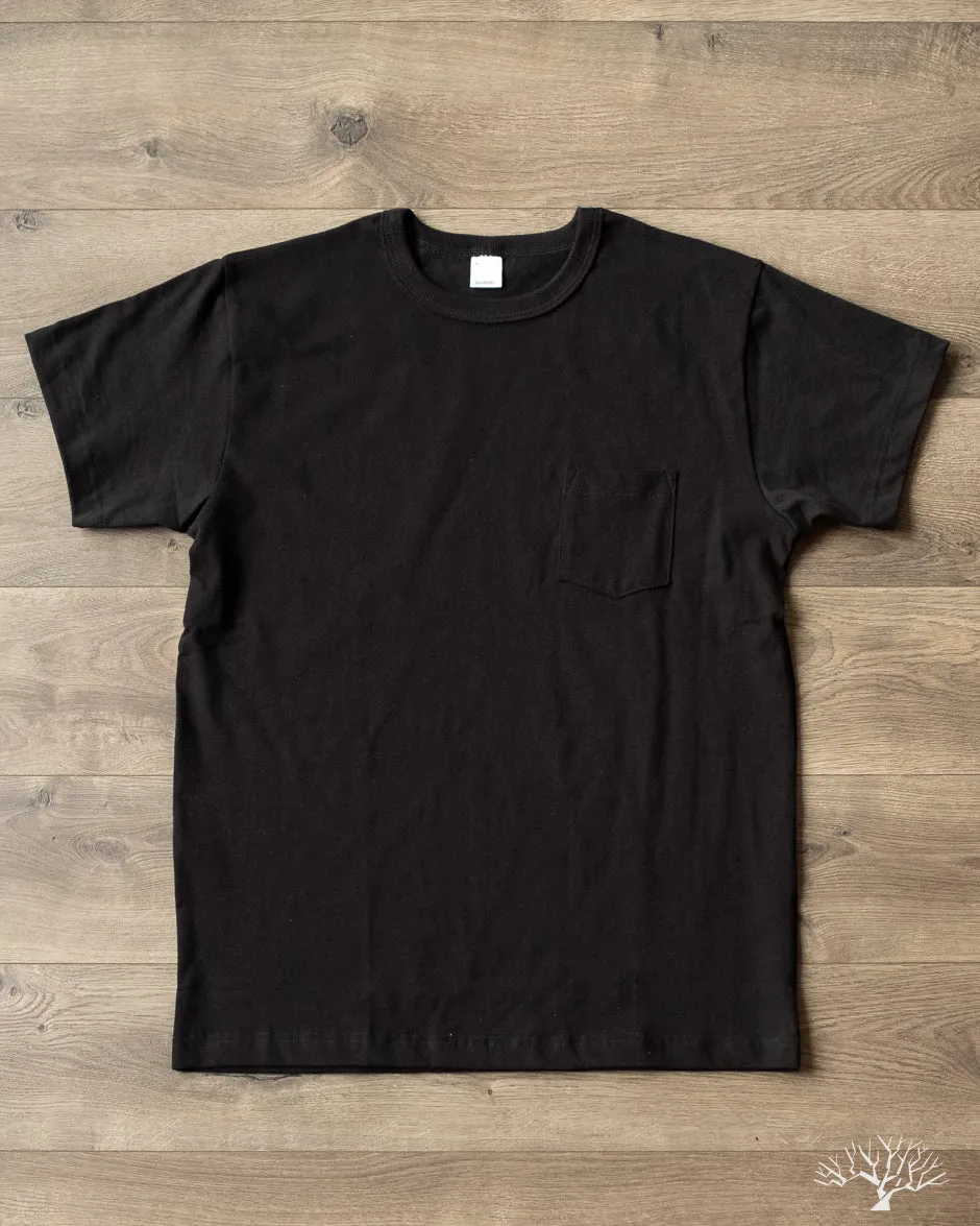 Heavyweight Pocket Tee - Black