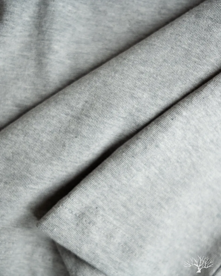 Heavyweight Pocket Tee - Heather Grey