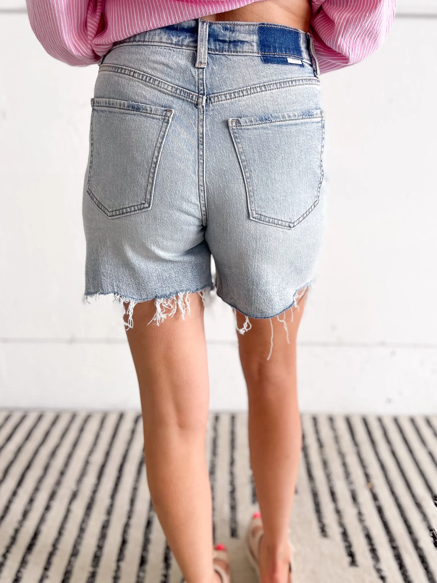 Helen 4" Denim Shorts