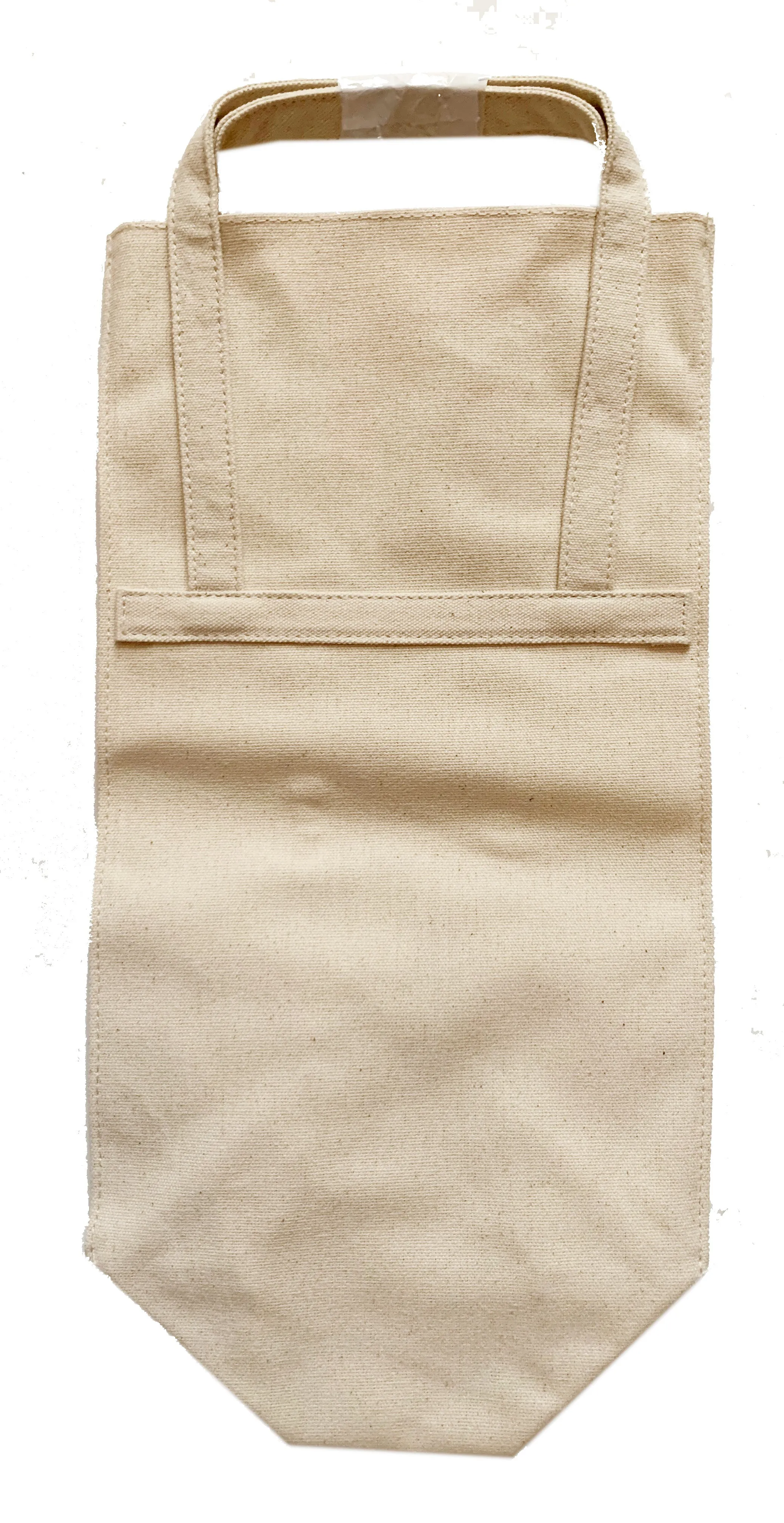 Hello Kitty Lunch Bag or Wine Bottle Tote, Liquid Proof Coating Inside on Heavy Canvas, 8"x14"x 5"