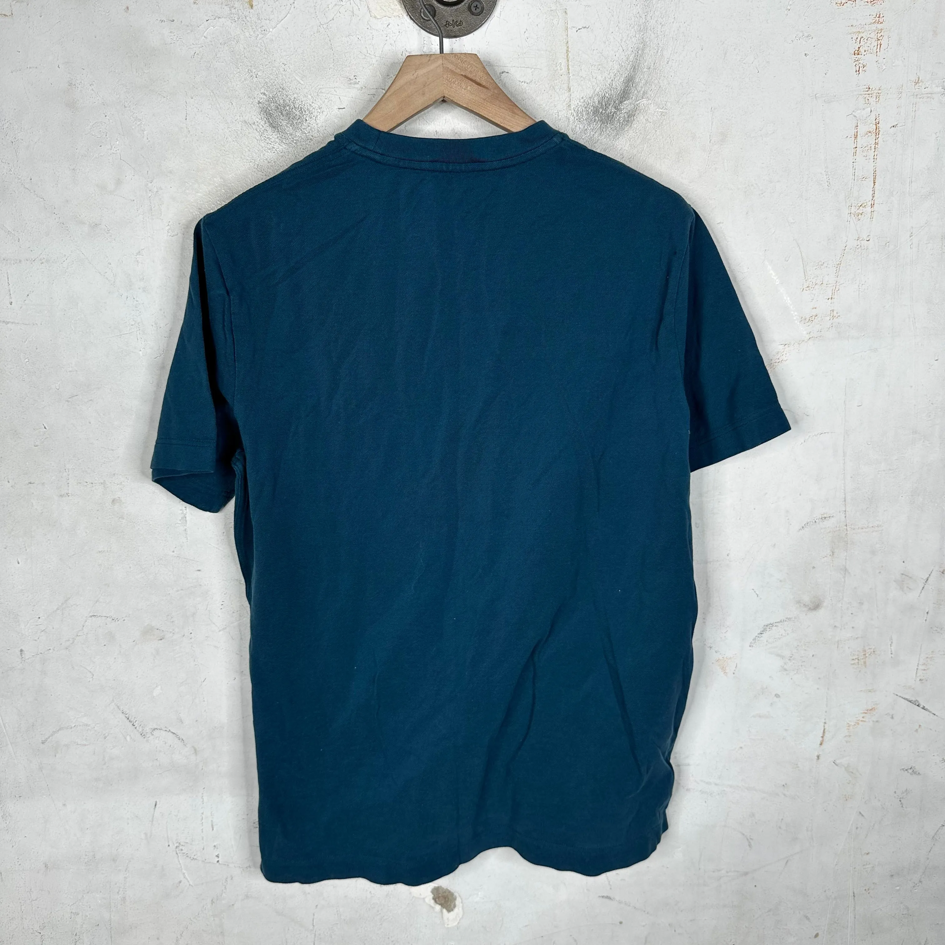 Hermes Blue H Logo Pocket T-Shirt