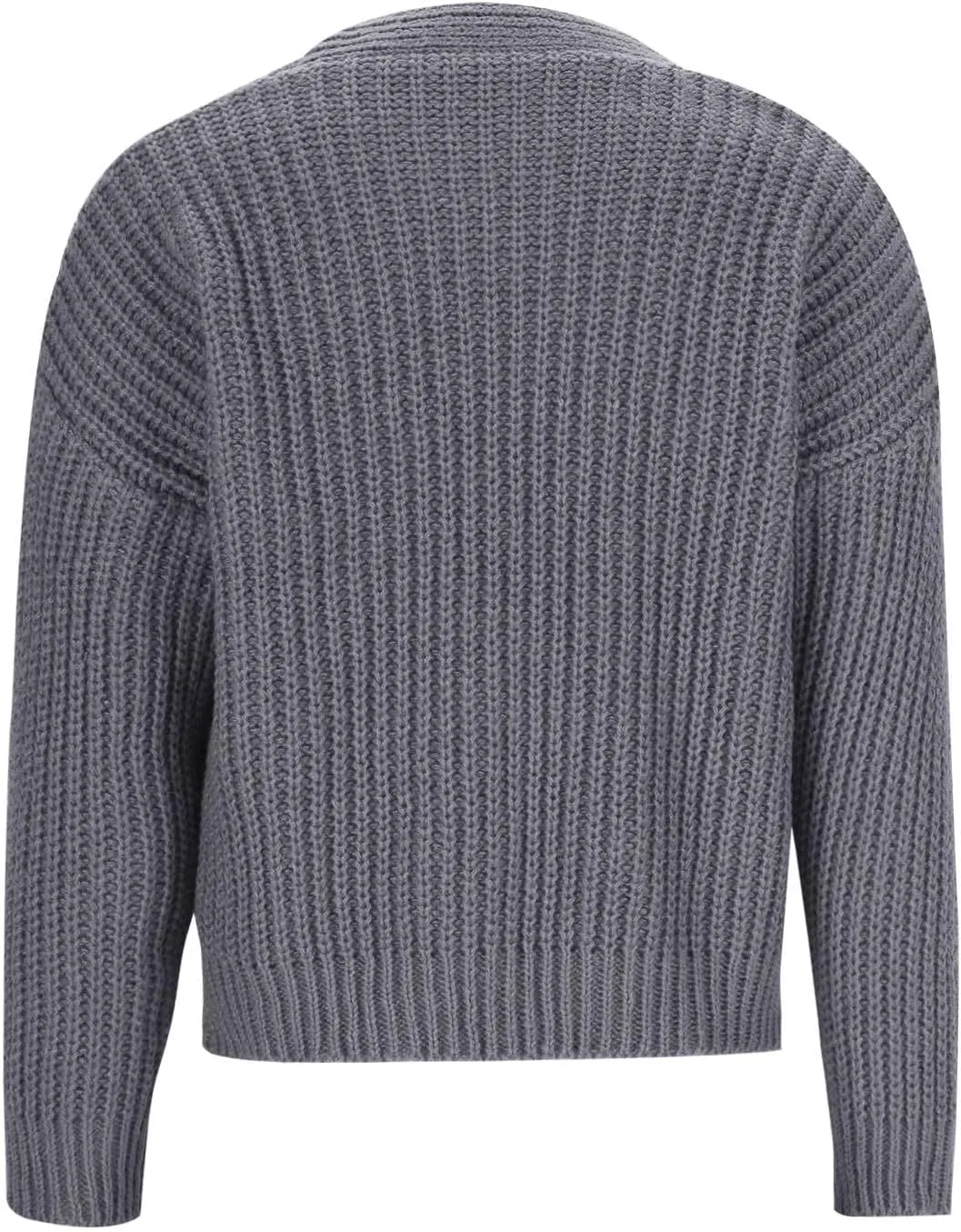 HGps8w Women's Chunky Knit Cardigans - Loose Fit Casual V Neck Button Down Long Sleeve Sweater Jackets Outerwear