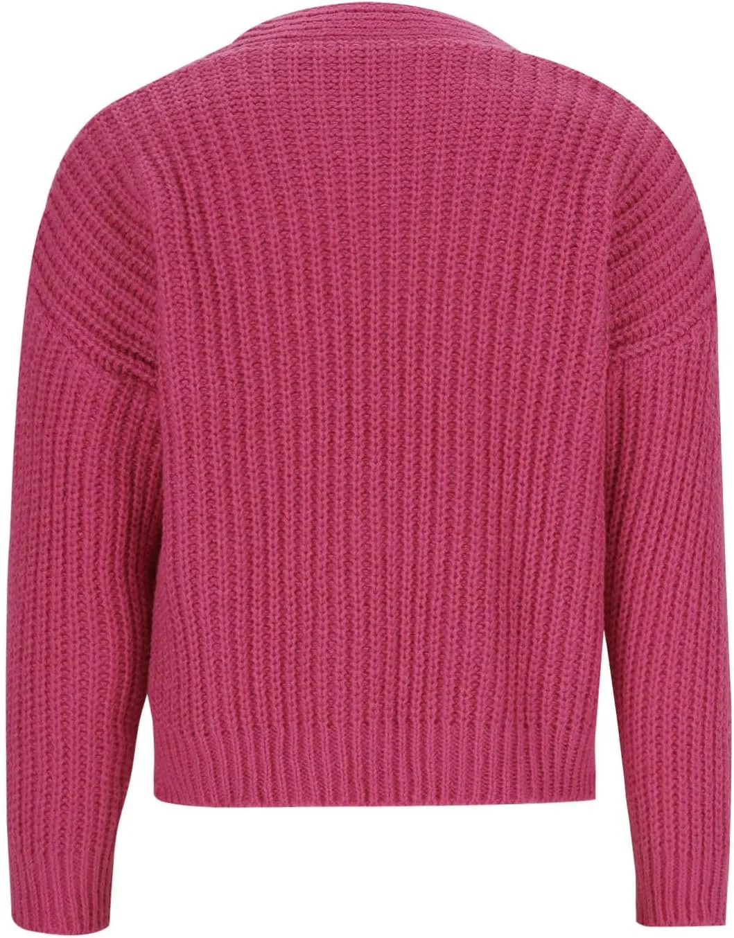 HGps8w Women's Chunky Knit Cardigans - Loose Fit Casual V Neck Button Down Long Sleeve Sweater Jackets Outerwear