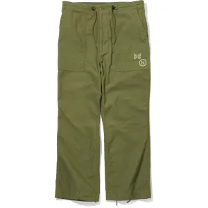 Hidden x Needles Olive Fatigue Pants
