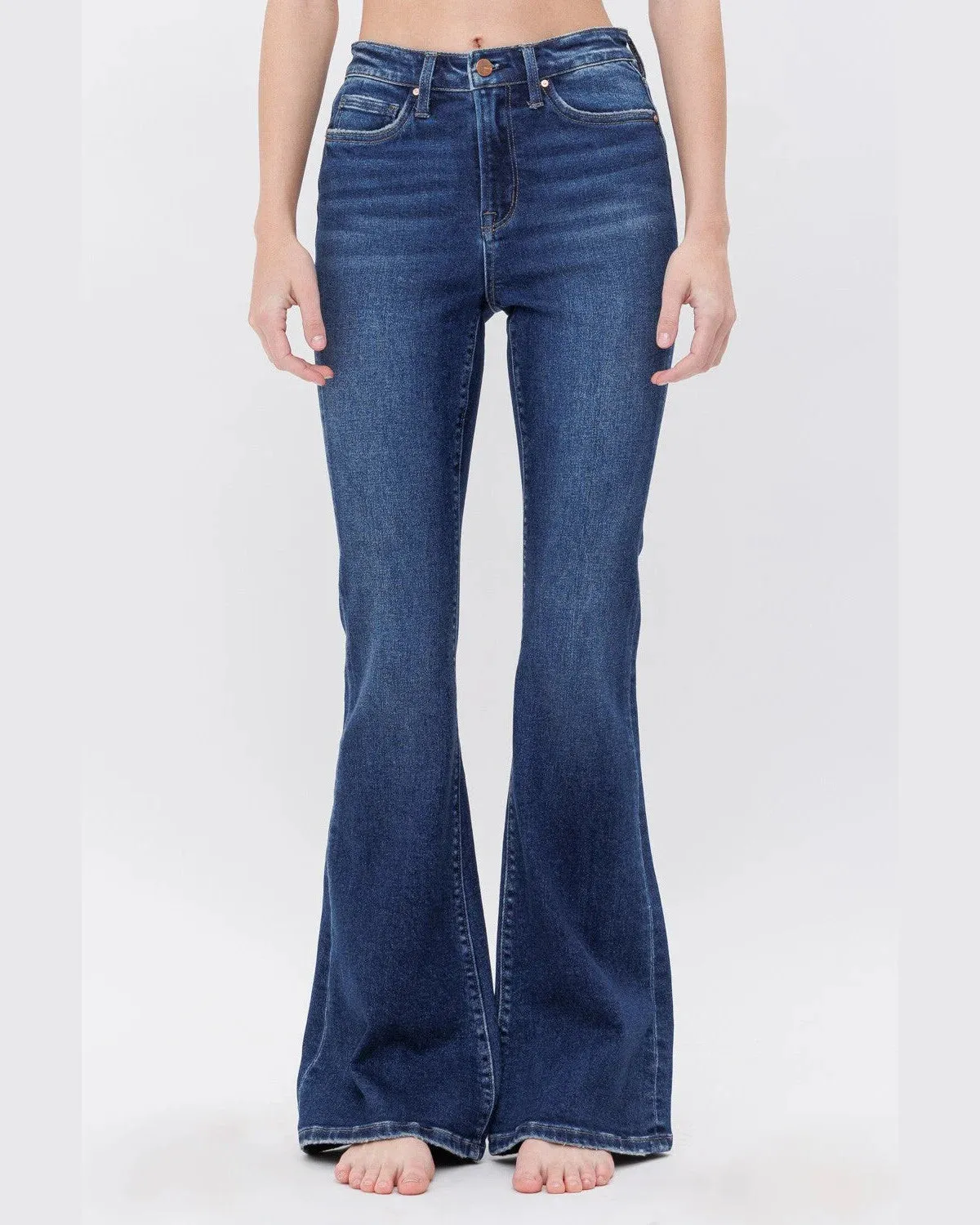 High Rise Flare Jeans