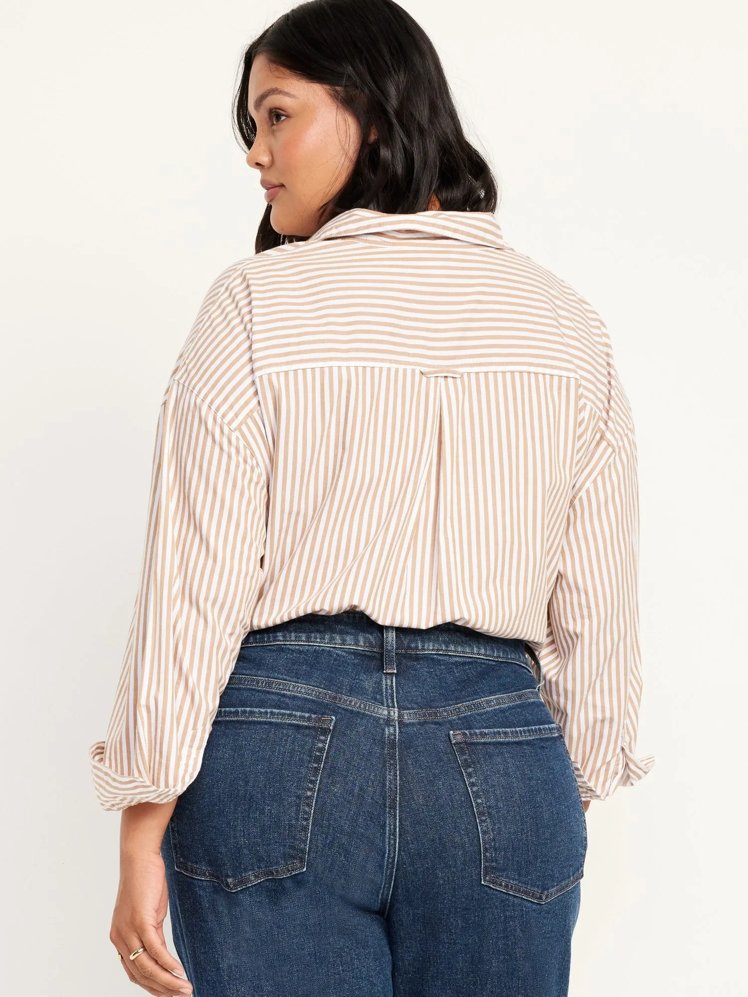 High-Waisted OG Straight Utility Jeans