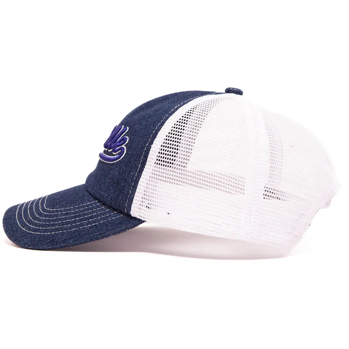 Hoddle - Intarsia Trucker Cap Light Blue