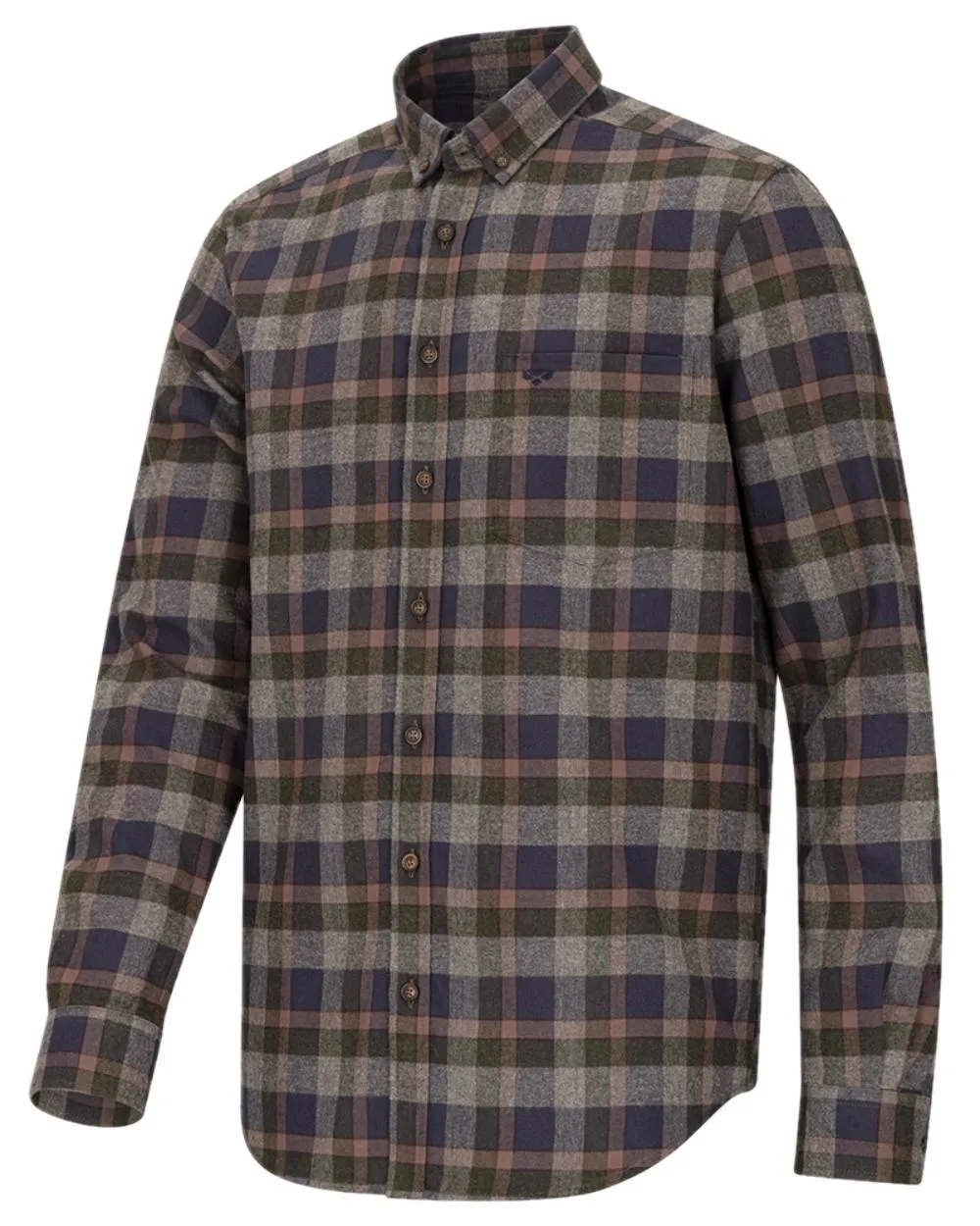 Hoggs of Fife Kirkwall Brushed Flannel Check Shirt