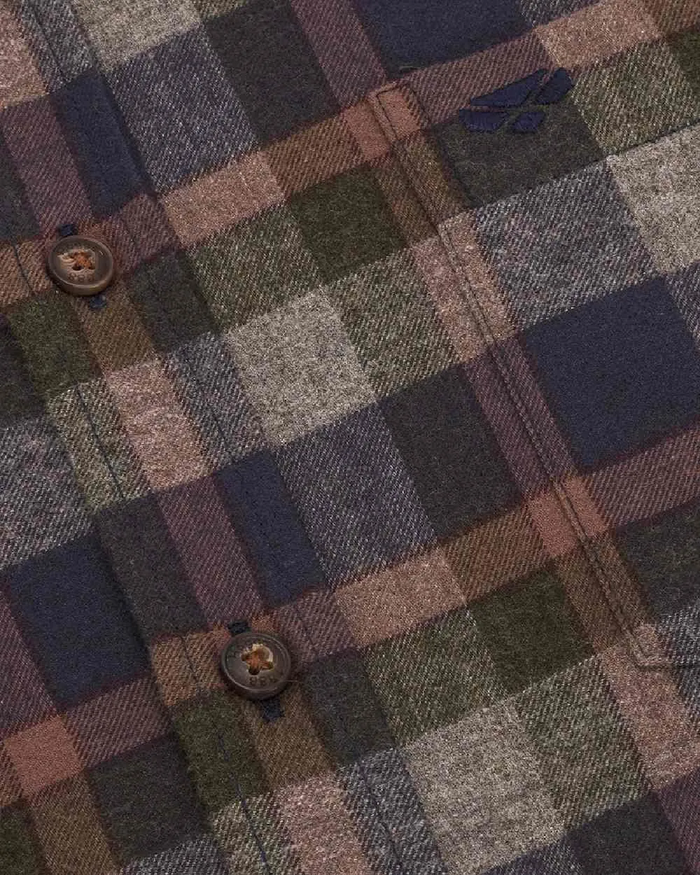Hoggs of Fife Kirkwall Brushed Flannel Check Shirt