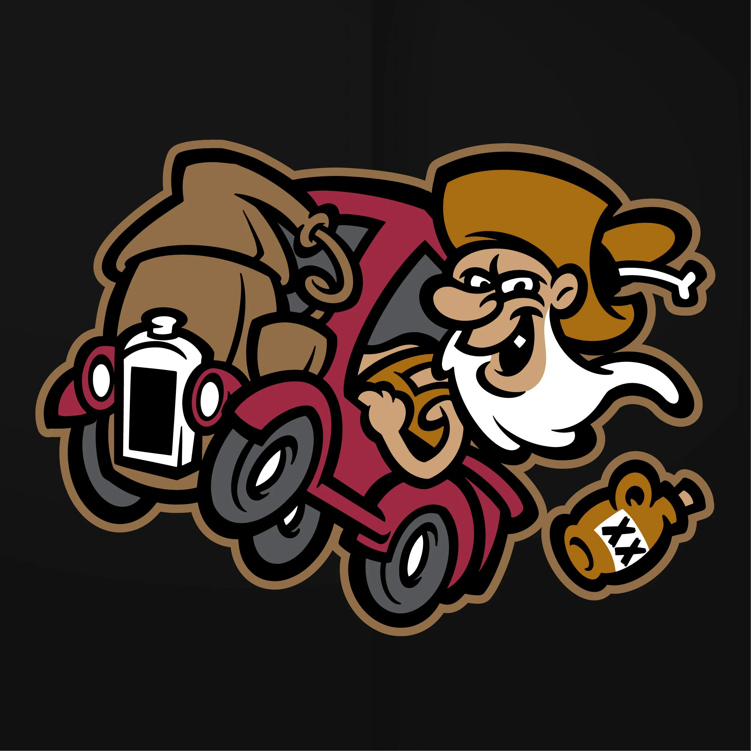 Hooch Hustler - by Clinkers Philhouser & CapswithStile
