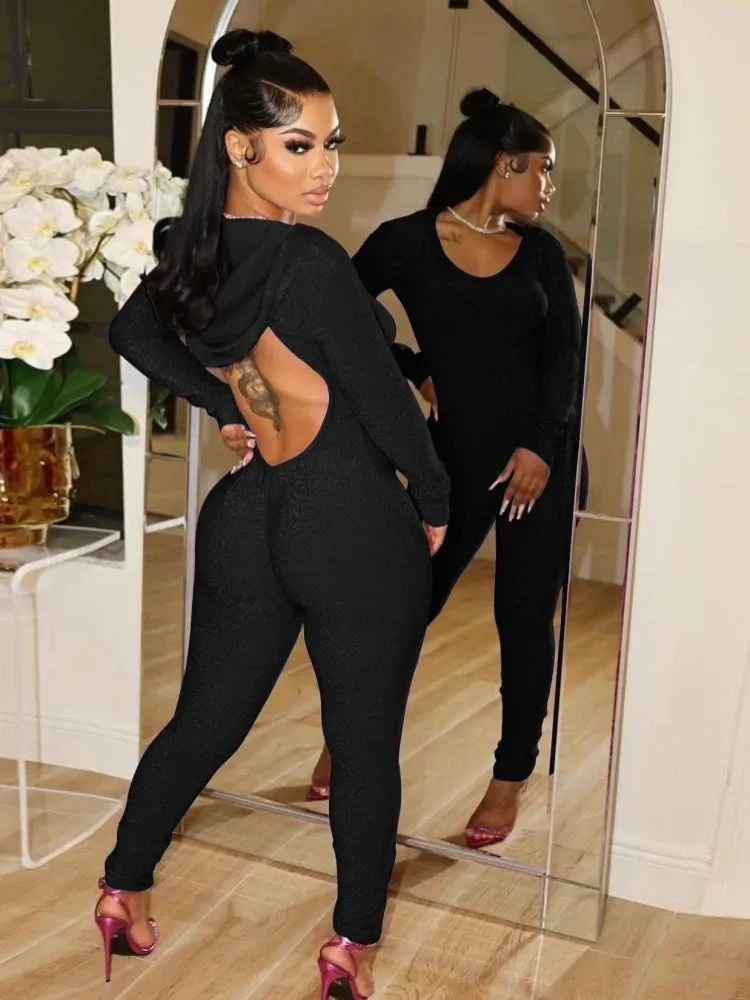 Hooded Girl Jumpsuit