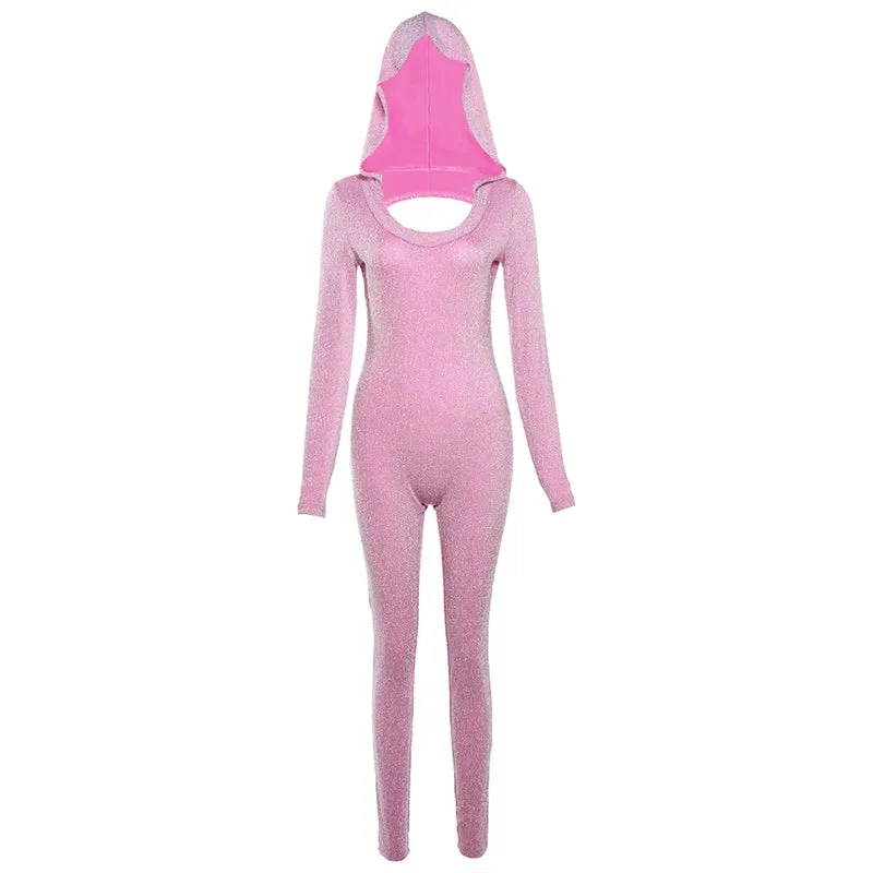 Hooded Girl Jumpsuit
