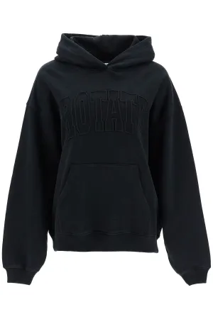 hooded sweatshirt with 113449100 BLACK