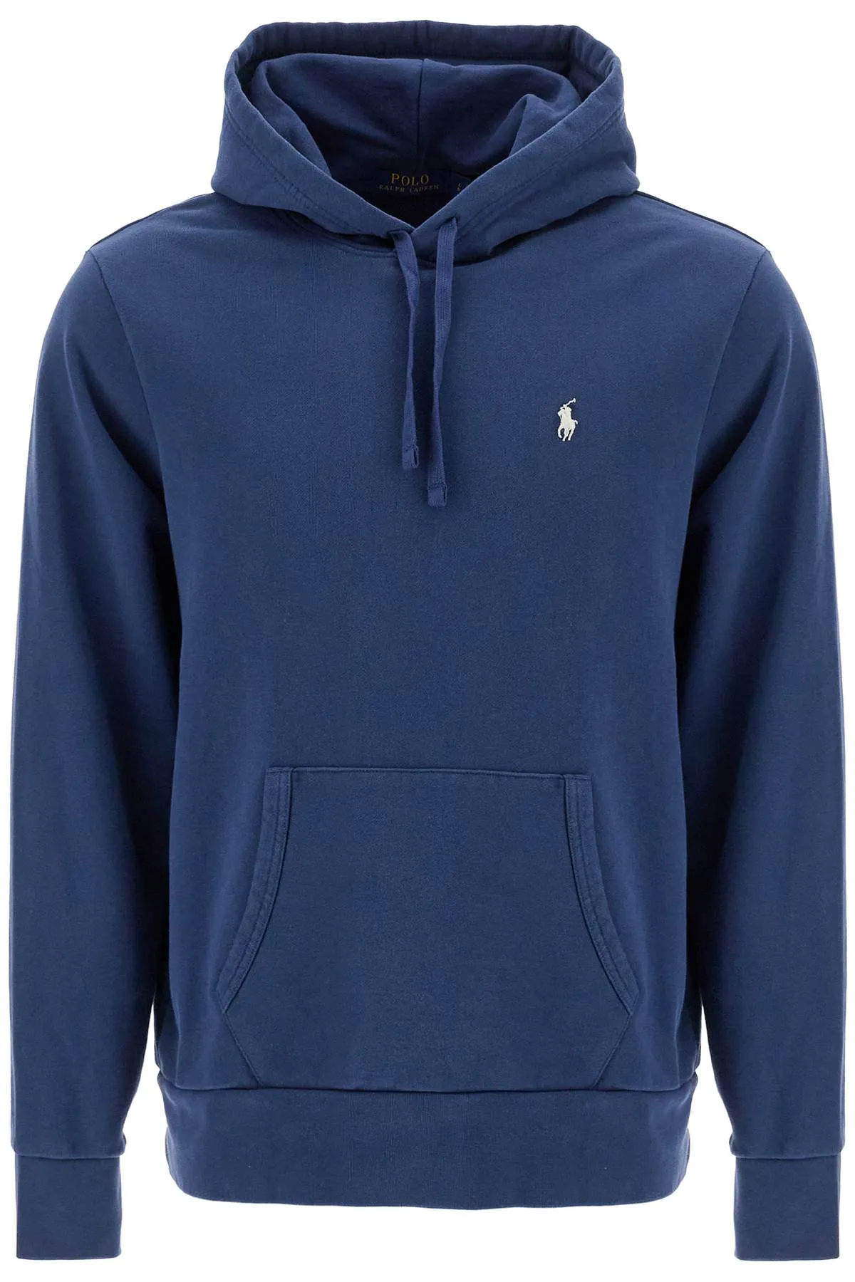 hooded sweatshirt with embroidered pony 710916690018 CRUISE NAVY