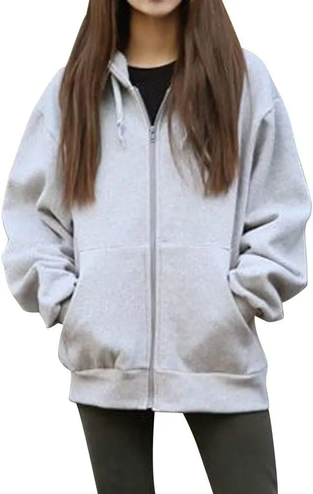 Hoodie Jackets,Stylish Active Slim Fit Zip up Long Sleeve Hoodie Sweatshirt Pullover Tops