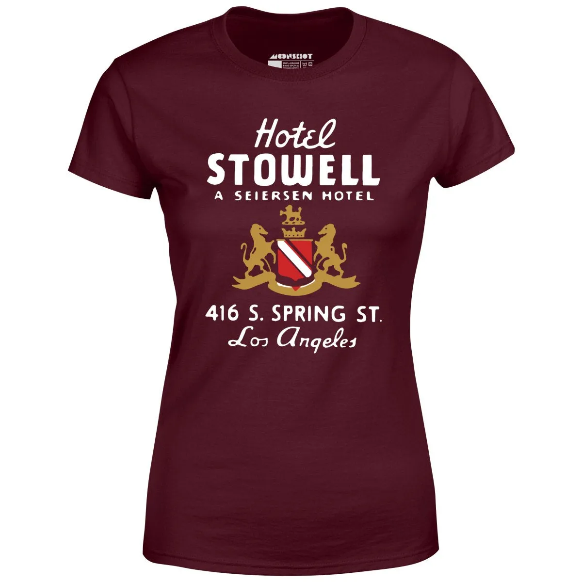 Hotel Stowell - Los Angeles, CA - Vintage Hotel - Women's T-Shirt