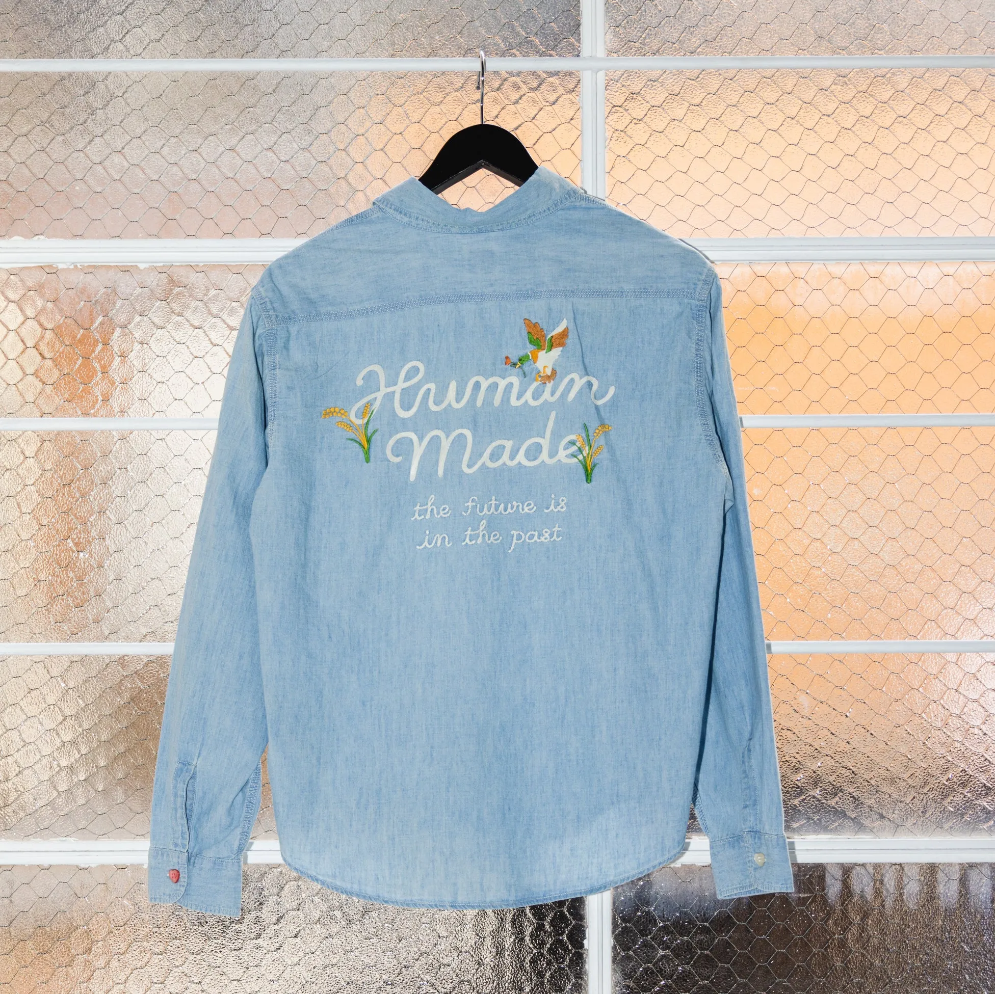 Human Made Chambray Work Shirt Indigo HM27SH010