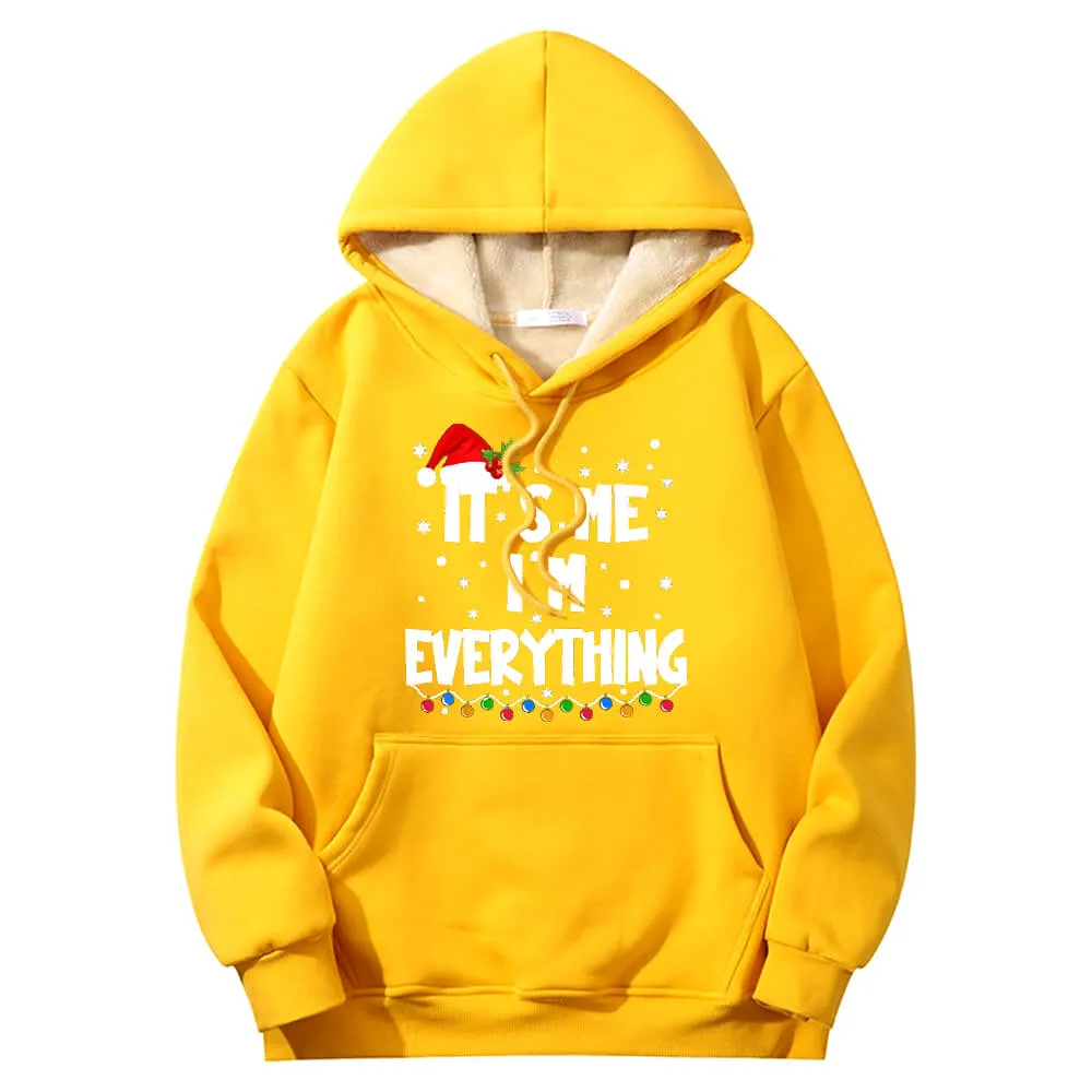 I Have Everything Fleece Sherpa Christmas Couple Hoodie