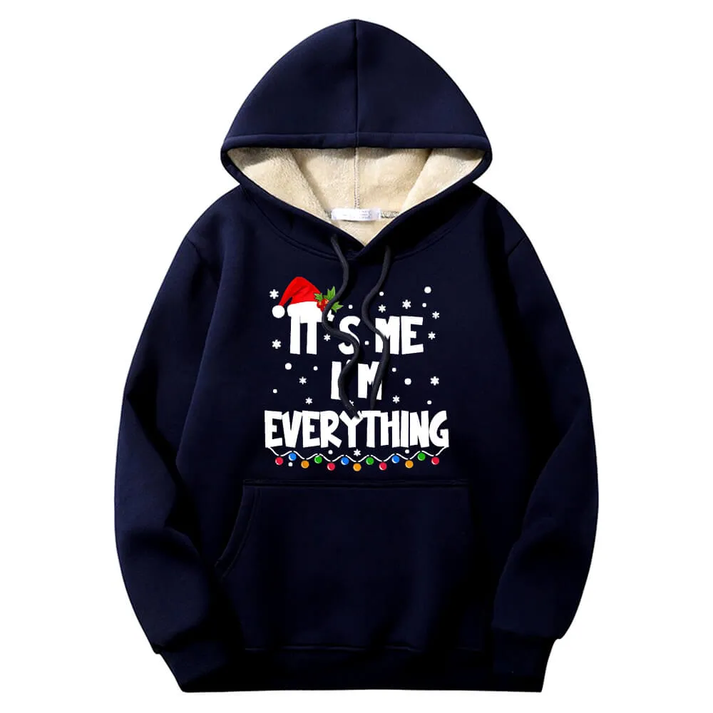 I Have Everything Fleece Sherpa Christmas Couple Hoodie