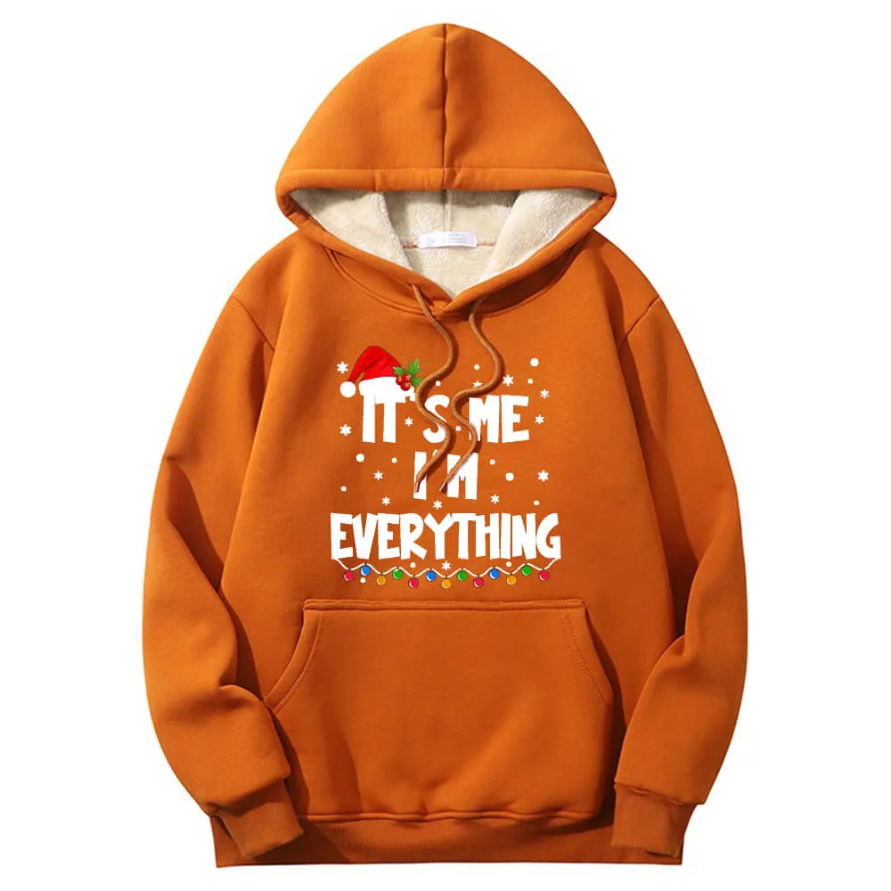 I Have Everything Fleece Sherpa Christmas Couple Hoodie