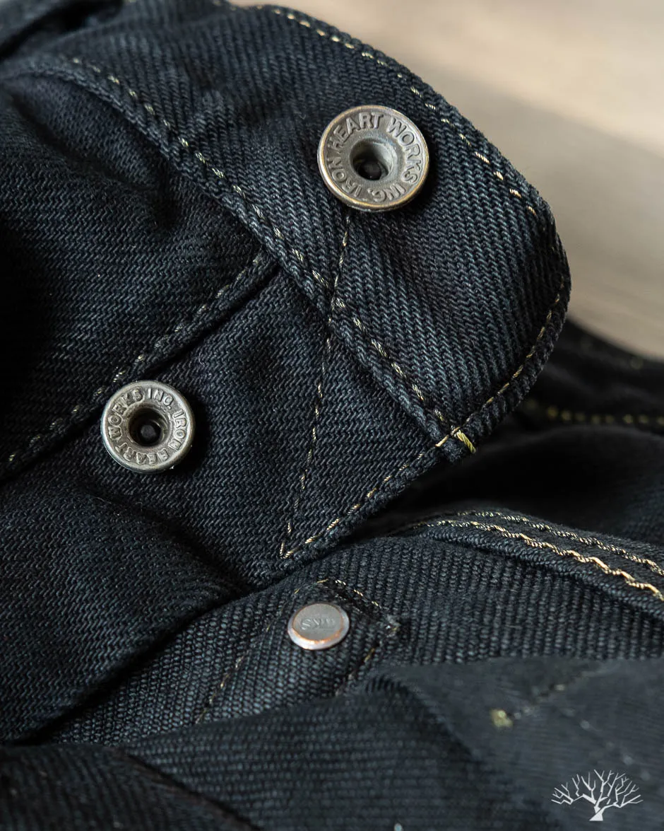 IH-555S-21od - Overdyed Indigo 21oz Japanese Selvedge Super Slim Denim