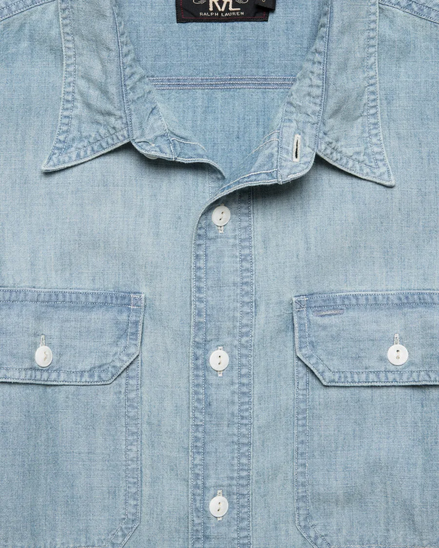 ILLINOIS CHAMBRAY WORKSHIRT MEDIUM WASH