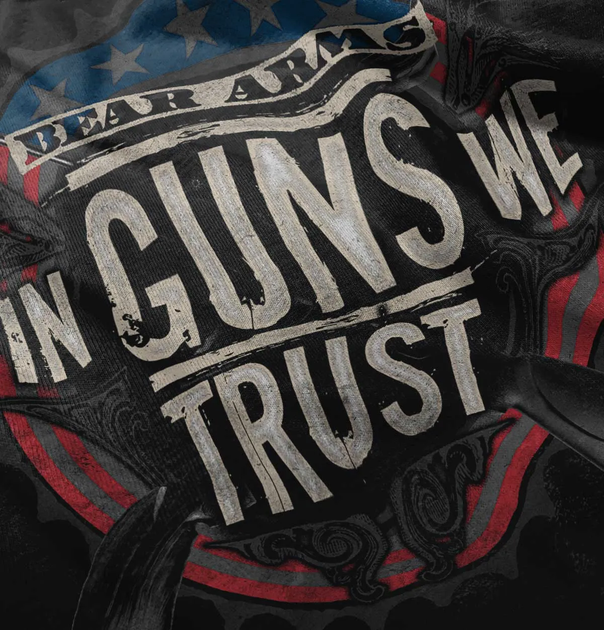 In Guns We Trust Zip Hoodie