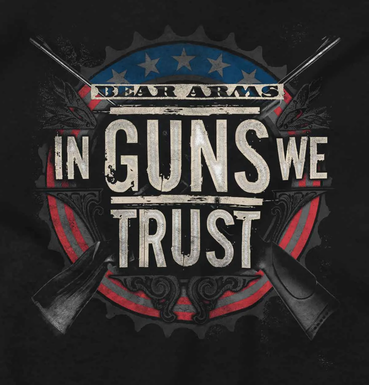 In Guns We Trust Zip Hoodie