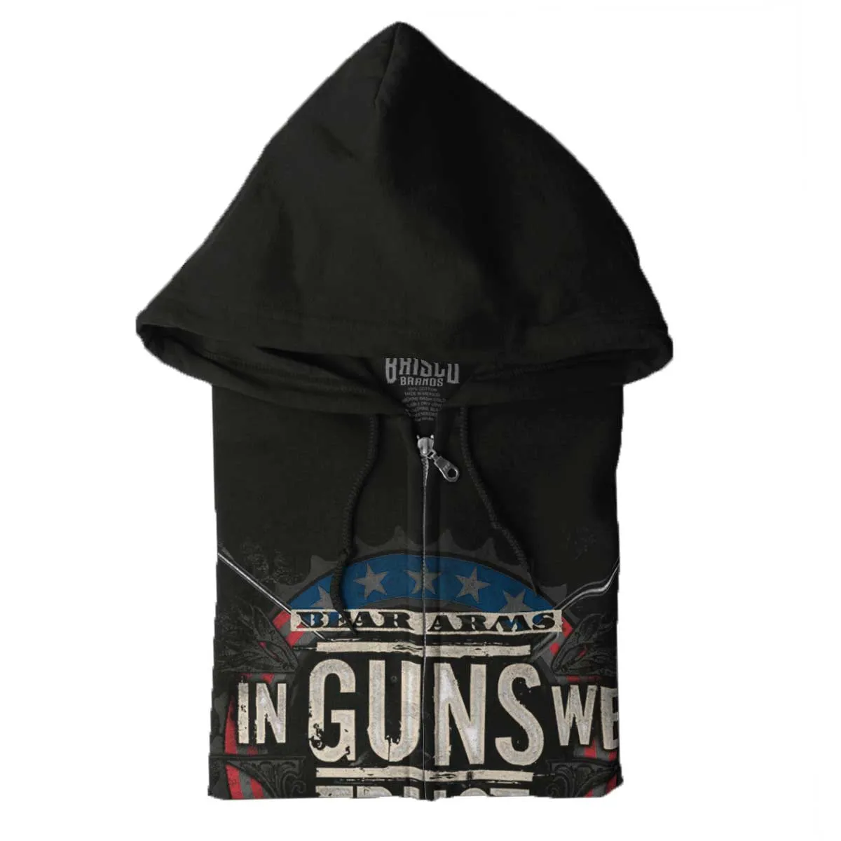 In Guns We Trust Zip Hoodie