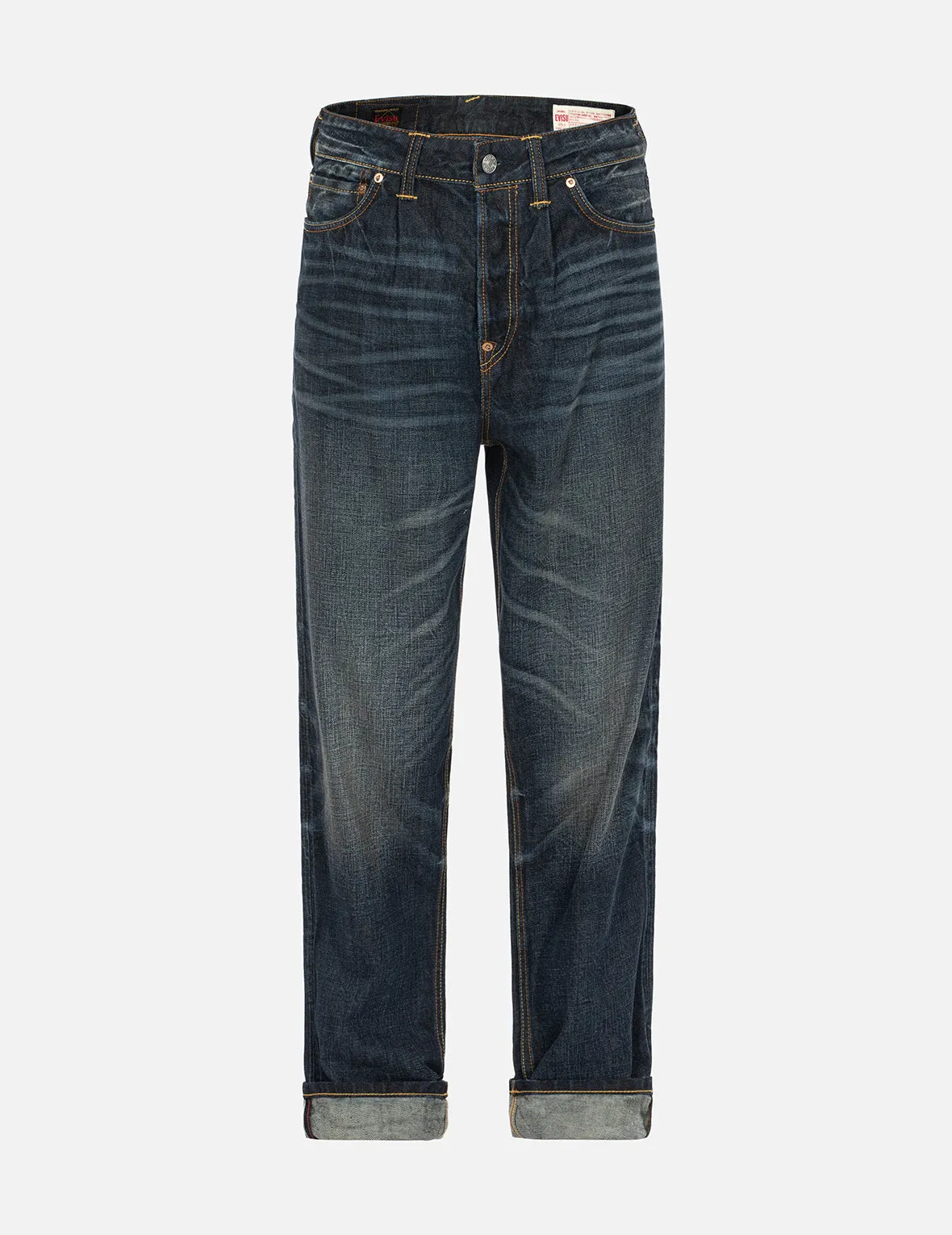 Inari Mask Print Relax Fit Denim Jeans