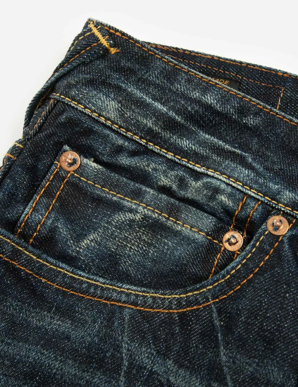 Inari Mask Print Relax Fit Denim Jeans
