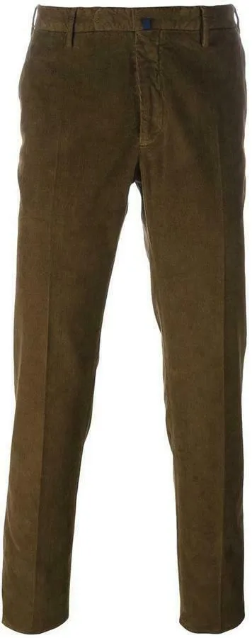 Incotex Venezia 1951 Brown Corduroy Trousers - Trousers Pants Men Size 48 Men