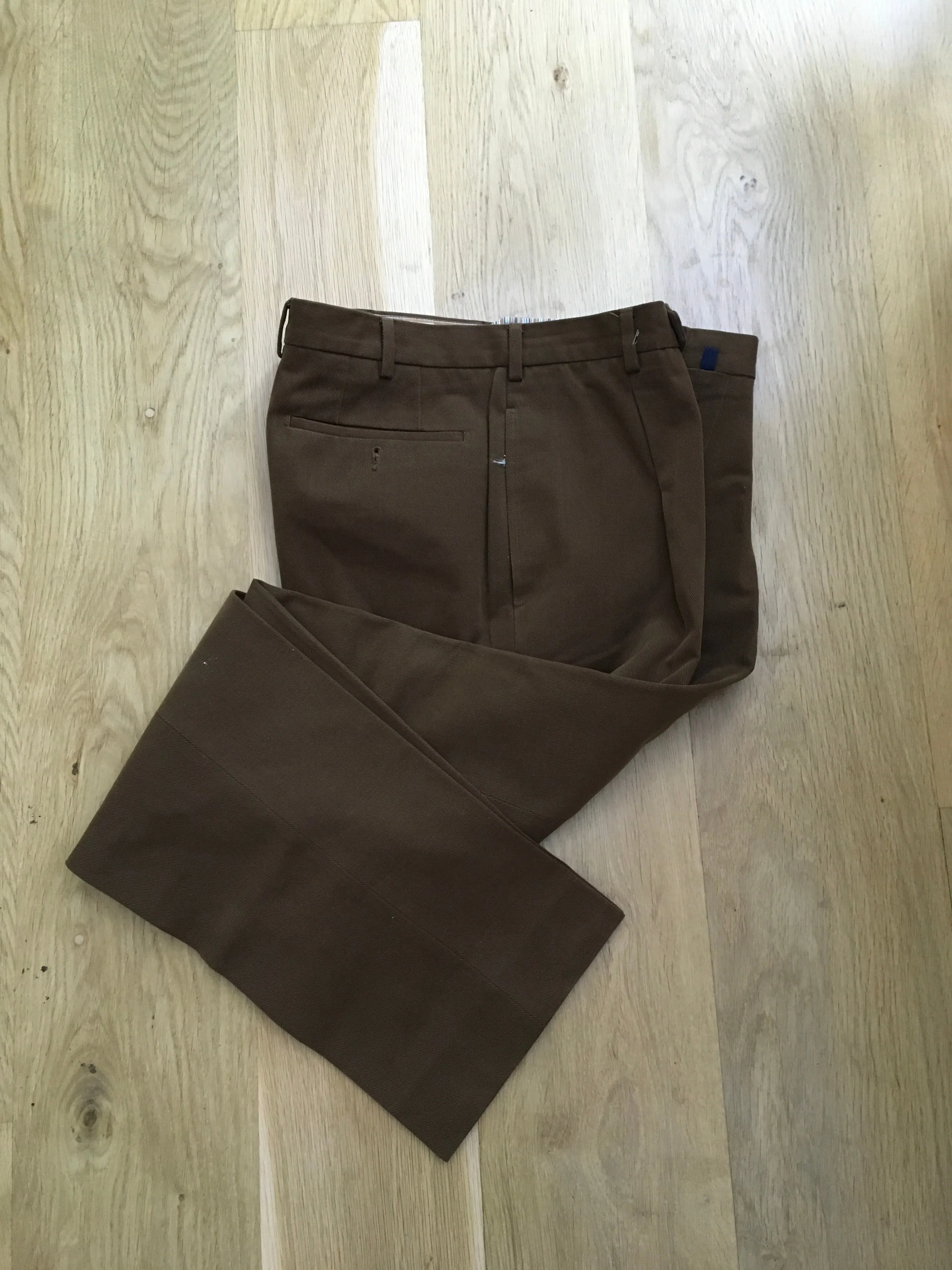 Incotex Venezia 1951 Brown Corduroy Trousers - Trousers Pants Men Size 48 Men