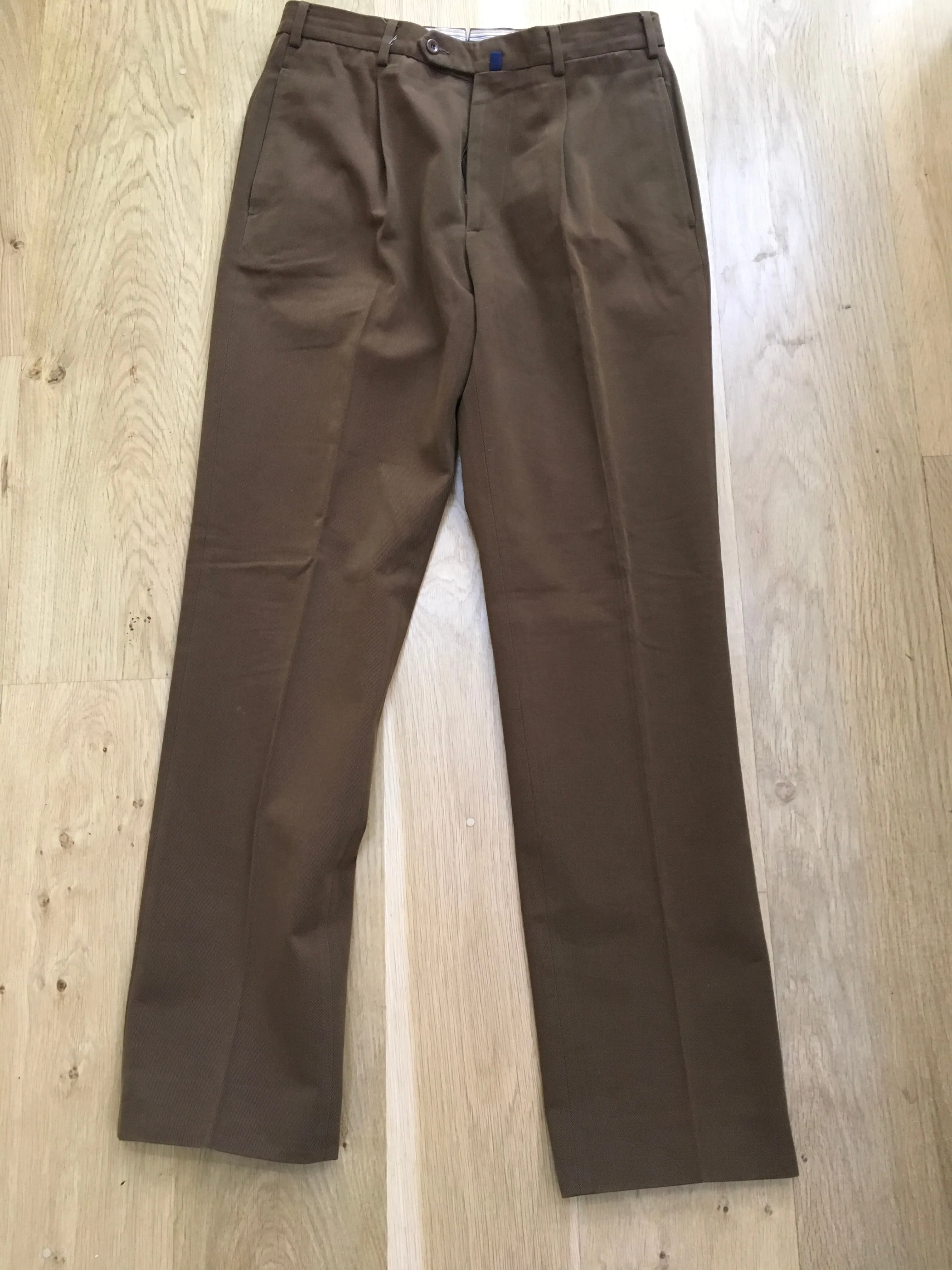 Incotex Venezia 1951 Brown Corduroy Trousers - Trousers Pants Men Size 48 Men