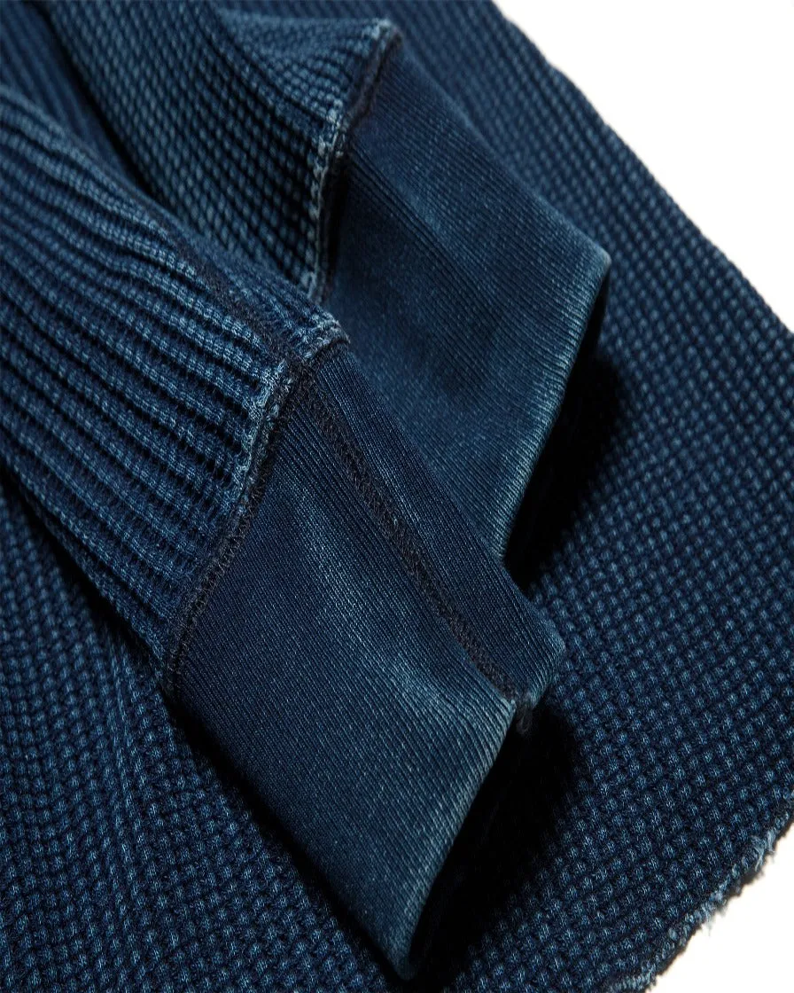 Indigo Waffle Sweatershirts
