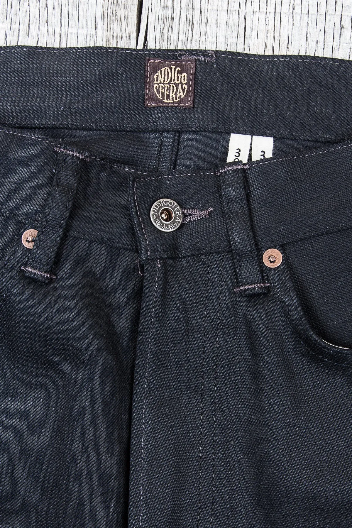 Indigofera Nash Jeans Gunpowder Black