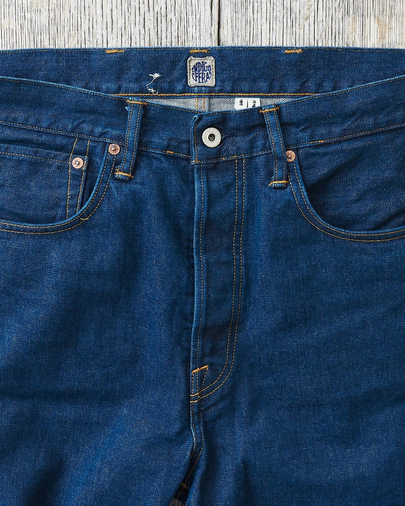 Indigofera Wyatt Jeans Stampede Broken Twill