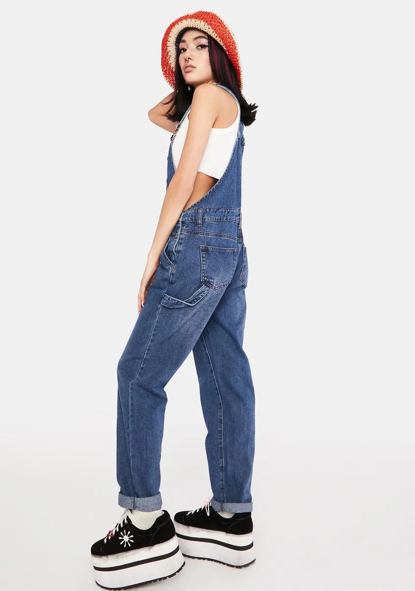 Influential Muse Denim Overalls