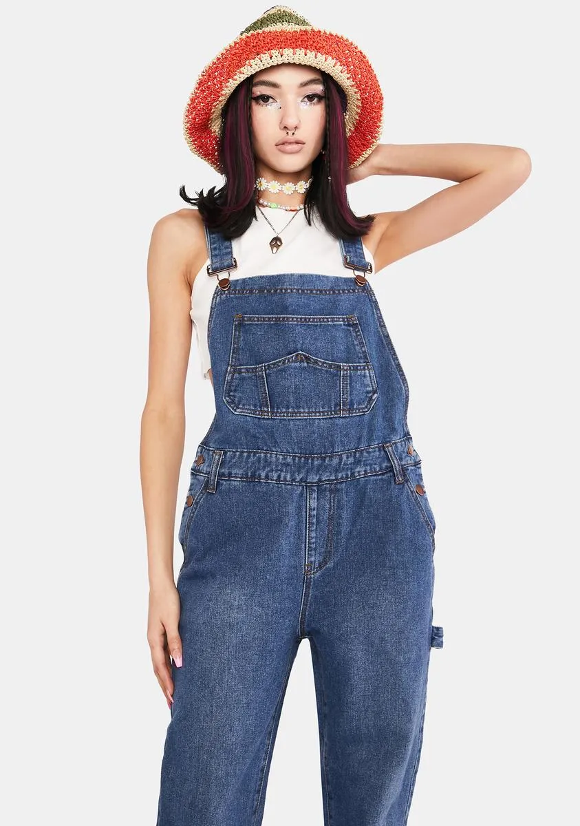 Influential Muse Denim Overalls