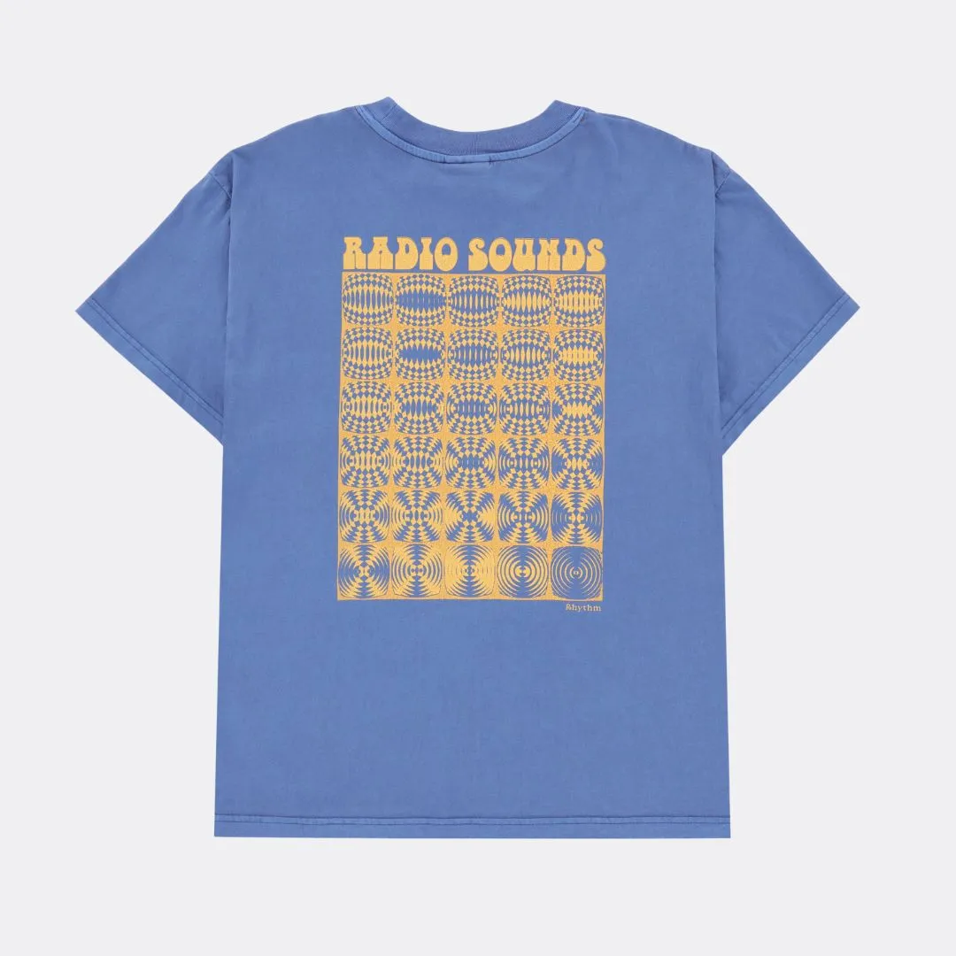 Interrupted Band SS T-Shirt (Cobalt)