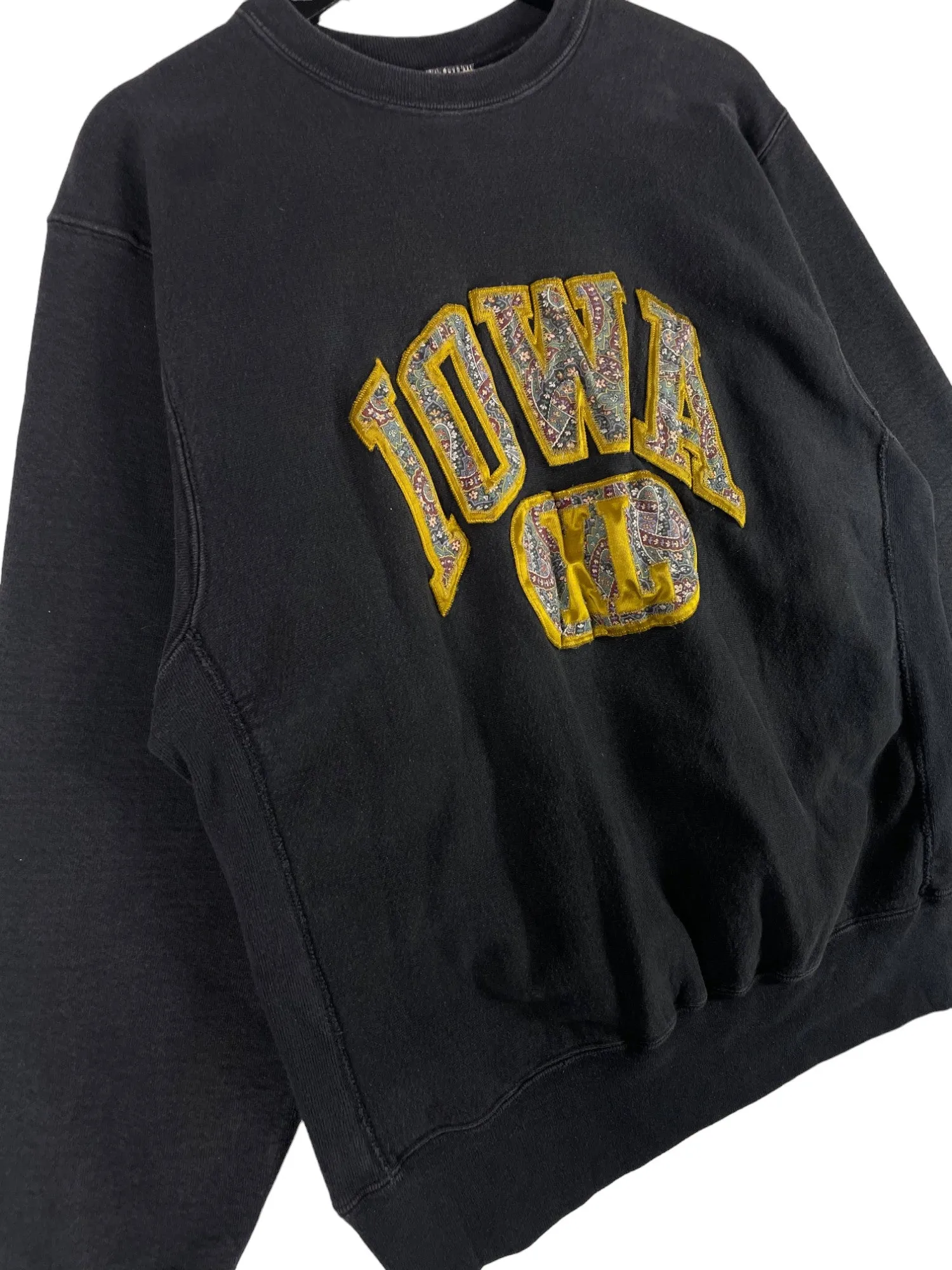 Iowa Reverse Weave Crewneck