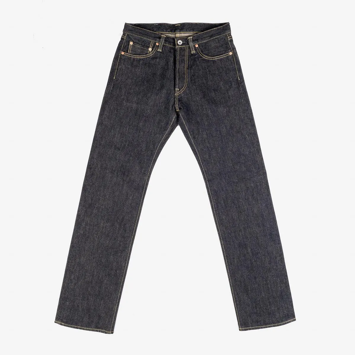 Iron Heart IH-634S 21oz Selvedge Denim Straight Cut Jeans - Indigo