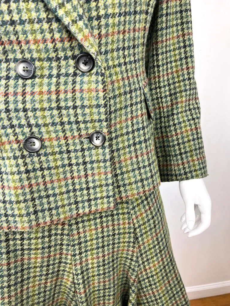 IVAN GRUNDAHL WOOL BLEND TWEED BLAZER