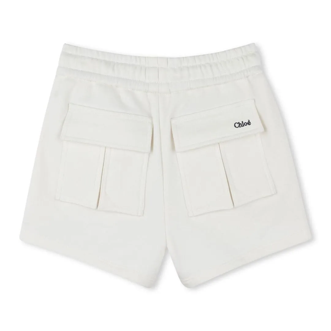Ivory Sweat Shorts